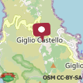 Map Ammiraglio Giglio Castello