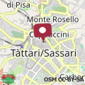 Map Ampia stanza con bagno privato, centro Sassari