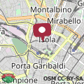 Map Ampio Bilocale in Via Borsieri - Duomo e Stazione Centrale