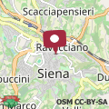 Mapa Ampio monolocale nel centro storico di Siena