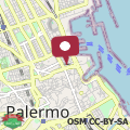 Mapa Amuri Siculo, Casa Vacanze Palermo centro