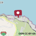 Mappa AMY'S VILLA sul mare Costa Saracena Castelluccio