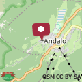 Mapa Andalo 2000