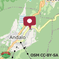 Map ANDALO RELAX APARTMENT