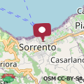Map ANFORA ROMANA - Appartamento Sorrento Centro