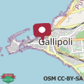 Karte Angolo del Corso 5 - Corso Roma Gallipoli