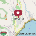 Map Antica Porta Residence, in the center of Ravello, 3 min walk within Villa Rufolo and the main Square