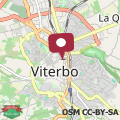 Mapa Antica Residenza del Corso Viterbo appartamento Vittorio Emanuele - centro storico