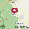 Mapa Antico Borgo di Torri