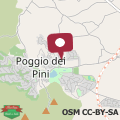 Karte Antico Casale del Poggio