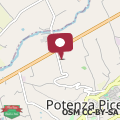 Map Antico Molino Modern Living - Trilocale di Design a Potenza Picena