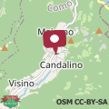 Map Antonella's center town apartment Valbrona