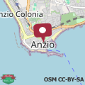 Mapa Anzio Central Apartments