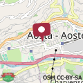 Map Aosta Centre Apartments - Battaglione 10