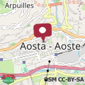 Mapa Aosta Centre Apartments - Croce di Città 88