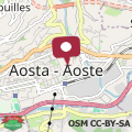 Map Aosta Centre Apartments - Porta Pretoria 56