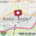 Mappa Aosta con Vista - appartamento in centro