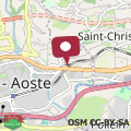 Map Aosta Green Apartment - Mountain View & Parking
