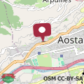 Map Aosta Holiday Apartments - Via Parigi