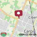 Mapa Apartamento a Carpi