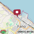 Map Apartamento Lido di Fano