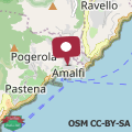 Mappa ApartHotel Antica Repubblica in Amalfi center at 100mt from the sea