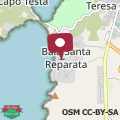 Map Apartment Baia Santa Reparata - Bilo 4M by Interhome