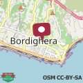 Map Apartment Bellavista Bordighera