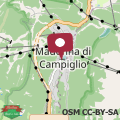 Carte Apartment center Campiglio SE