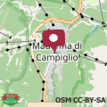 Map Apartment center Madonna di Campiglio AF