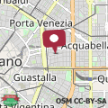 Mappa Apartment center of Milan