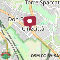 Map Apartment Cinecittà - 50 meters from subway line A