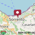 Map Apartment for 4 persons in Sorrento