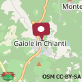 Map Apartment Gaiole Apartament by Interhome