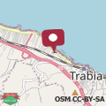 Map Apartment in a villa in Trabia 3 bedrooms and parking