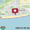 Map Apartment in Bibione 43483