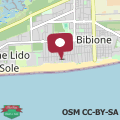 Map Apartment in Bibione Spiaggia near the beach