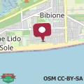 Map Apartment in Bibione near Beach & Nature Reserve