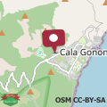 Map Apartment in Cala Gonone 34714