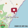 Map Apartment in Cala Gonone - Nuoro (Provinz) 48226