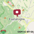 Map Apartment in Esanatoglia near Apennines Trails, cleaning included