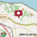 Map Gabicce Mare Flat for Six Guests