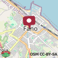Map Casa Pincio - Apartment in historical Fano, private parking