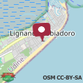 Map Apartment in Lignano Sabbiadoro 21782