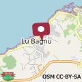 Map Apartment in Lu Bagnu with garden
