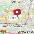 Map Apartment in Lucca near Cathedral & Guinigi Tower