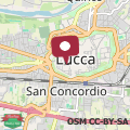 Map Apartment in Lucca near Pisa and Beaches