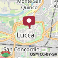Map Apartment in Lucca with Piazza Views