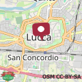Map Apartment in Lucca with Private Garden