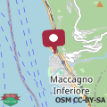 Map Apartment in Maccagno with pool